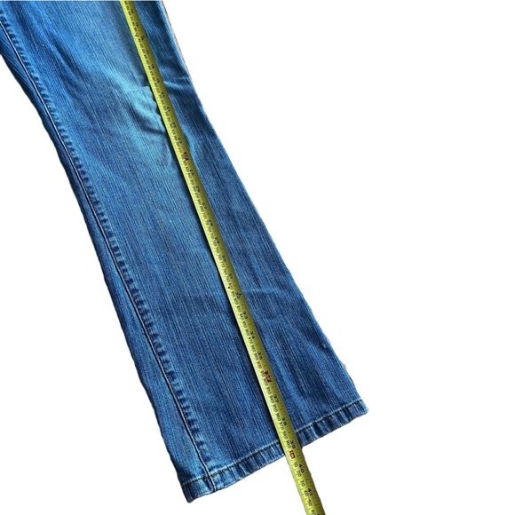 Gloria Vanderbilt straight flare light wash 8 classic jeans Y2K - Picture 9 of 10